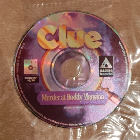 Clue PC CD ROM Murder at Boddy Mansion works with WIN 95 WIN 98 - Picture 4 of 8